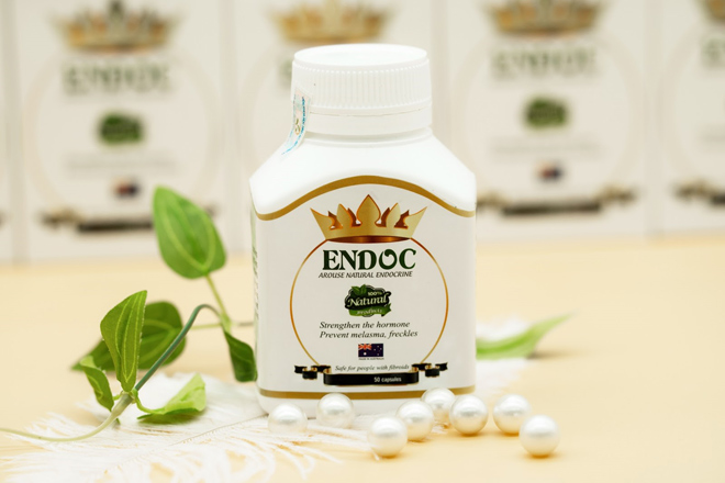 Thành phần Endoc từ 100% tự nhiên không gây tác dụng phụ