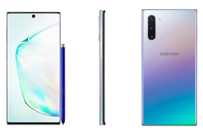 Hình ảnh báo chí về Samsung Galaxy Note 10, màn hình đẹp khó cưỡng - 1