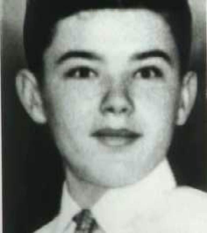 John Wayne Gacy thời niên thiếu.