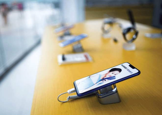 Điện thoại Huawei có đường sống sau khi được DOC mở cửa.