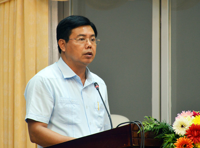 Ông Nguyễn Tiến Hải - Chủ tịch UBND tỉnh Cà Mau. (Ảnh: Gia Bách)