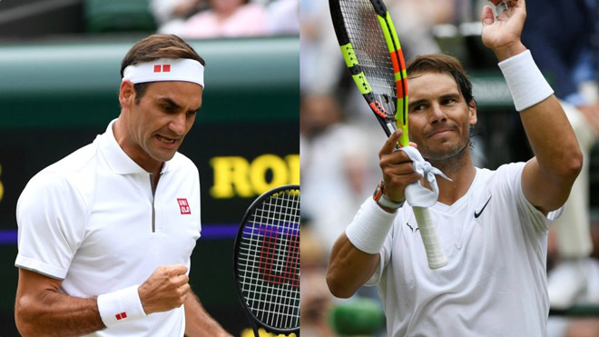 Federer đại chiến lần thứ 40 với Nadal ở bán kết Wimbledon 2019