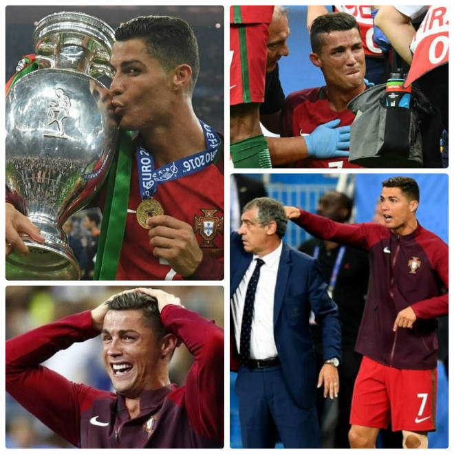 Ronaldo&nbsp;đi vào "ngôi đền" huyền thoại với chức vô địch Euro 2016 sau trận chung kết kịch tính