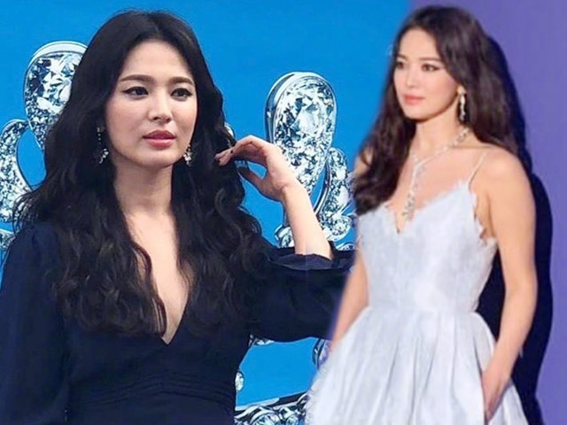 Đời sống Showbiz - Song Hye Kyo hậu ly hôn: Diện đầm ngắn xẻ ngực sâu khoe vẻ gợi cảm