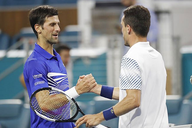 Djokovic chưa quên nỗi đau thua Bautista-Agut cả 2 lần gặp gỡ trong năm 2019