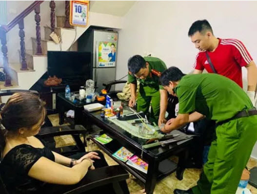 Công an TP Thanh Hóa khám xét nhà riêng của Đồng Thị Hòa