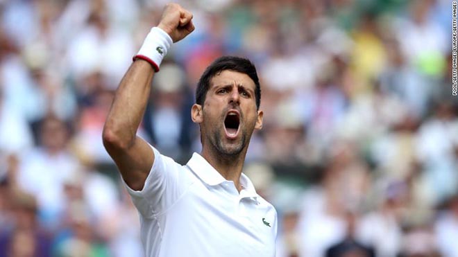 Djokovic vào chung kết Wimbledon