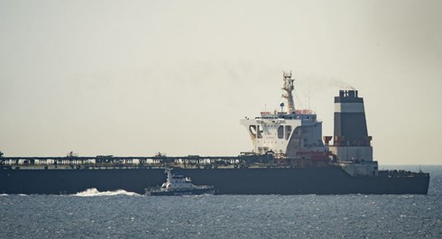 Tàu chở dầu Grace 1 của Iran, vừa bị chính quyền Gibraltar và quân đội Anh bắt giữ do được cho là đang hướng đến Syria.