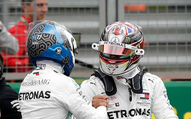 Bottas đã xuất sắc vượt qua Hamilton để giành pole