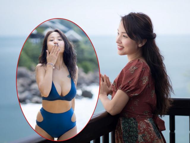 Vân Hugo diện bikini nóng bỏng, không còn ai dám đồn đang mang thai