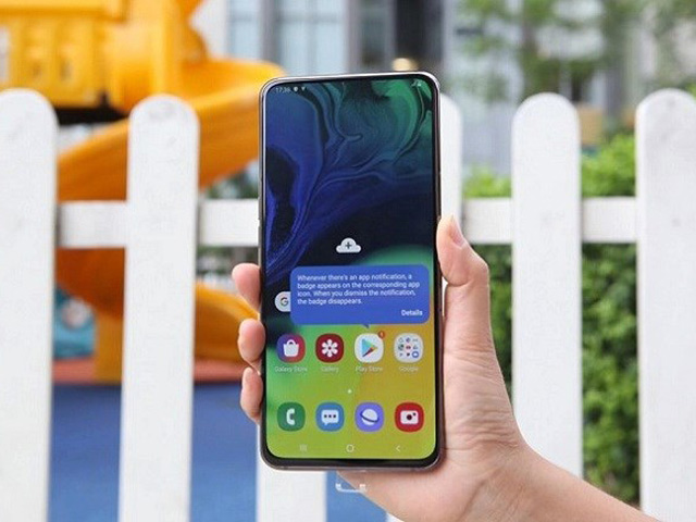 Thời trang Hi-tech - Trên tay Galaxy A80 có camera trượt xoay