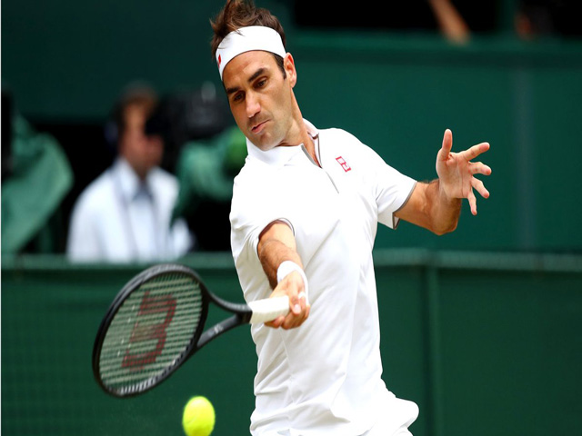Thể thao - Clip hot chung kết Wimbeldon: Federer dọc dây khiến Djokovic sững sờ