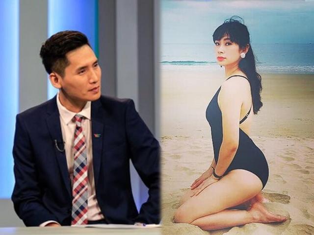 Sao Việt - Vợ BTV Quốc Khánh khoe ảnh bikini gợi cảm