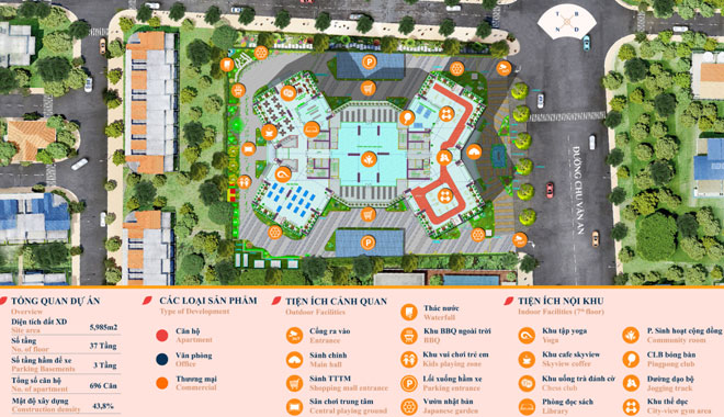 Tổ hợp căn hộ có không gian sống thanh bình, nhiều tiện ích - 2