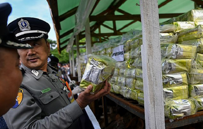 Ma túy bị thu giữ sẽ được đem tiêu hủy.