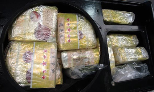 Số ma túy tổng cộng lên tới 1,6 tấn được cảnh sát Úc tìm thấy trong các loa thùng.