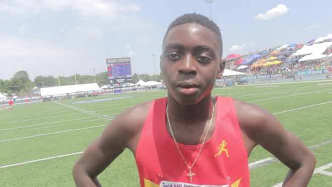 Thần đồng điền kinh Mekhi Gammons