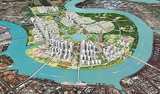 Đồ án quy hoạch khu đô thị mới Thủ Thiêm