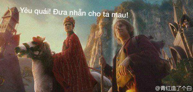 Thỉnh kinh qua cả &#34;chúa nhẫn&#34; luôn rồi.