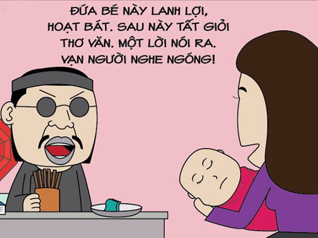 Tranh vui - Tương lai "một lời nói ra, vạn người nghe ngóng"