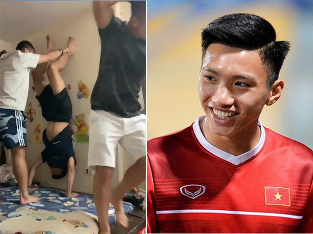 Bạn trẻ - Cuộc sống - Clip: Đoàn Văn Hậu "học đòi" trồng cây chuối và cái kết