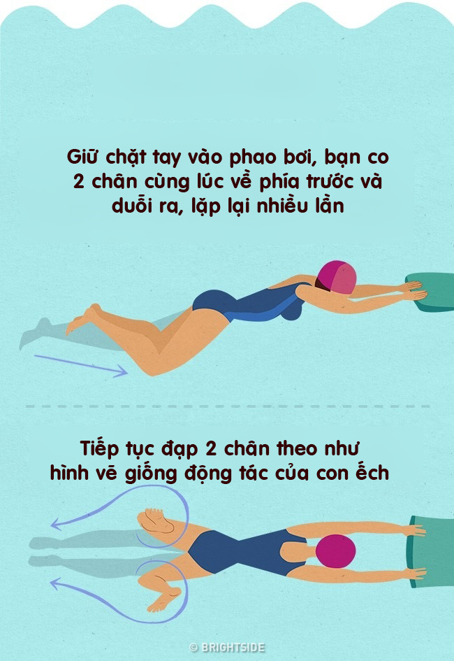 Học mãi vẫn chưa biết bơi thì hãy áp dụng ngay mẹo này - 5