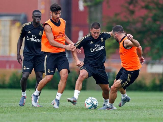 Bóng đá - Hazard "diễn xiếc" sân tập Real: Đồng đội hoa mắt, HLV Zidane phát cuồng