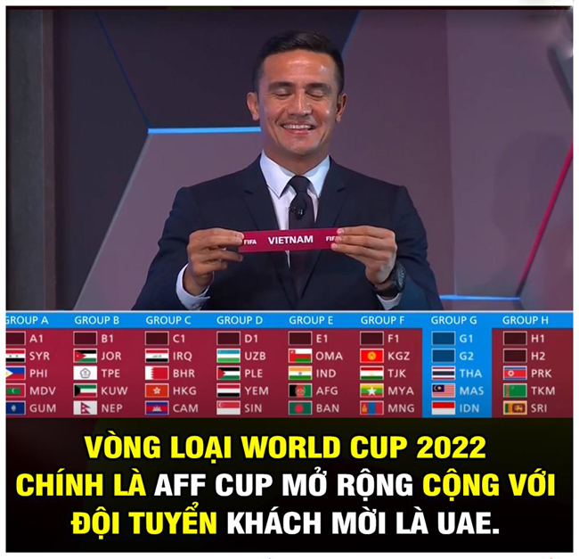 Vòng loại World Cup 2022 chính là giải "AFF Cup mở rộng".