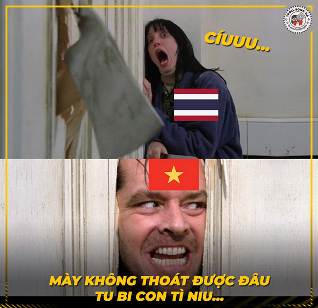 Cổ động viên Thái Lan sau khi biết đội nhà&nbsp;cùng bảng với Việt Nam.