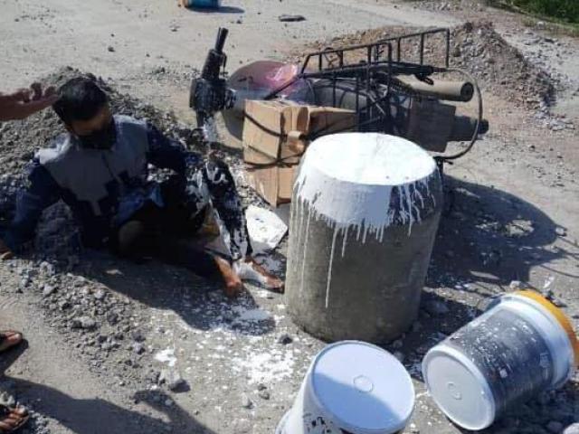 Tin tức trong ngày - Sự thật thông tin trụ bê tông “bẫy” phương tiện, nhiều người gặp nạn