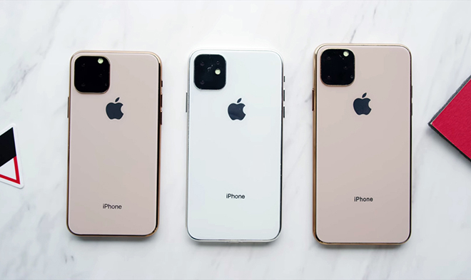 Hình ảnh được cho là chân dung&nbsp;loạt iPhone 11 dựa vào các rò rỉ.