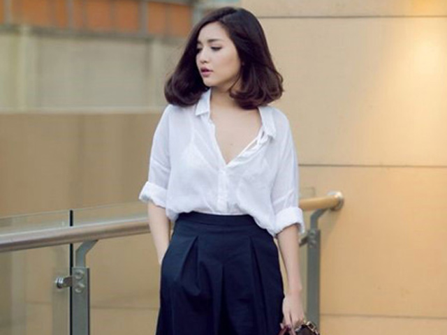 Thời trang - Học sao Việt cách chọn sơ mi công sở sang trọng và sành điệu