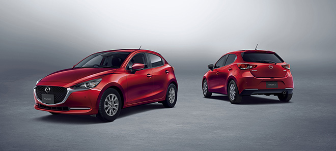 Lộ diện hình ảnh của Mazda2 phiên bản facelift 2019 - 1