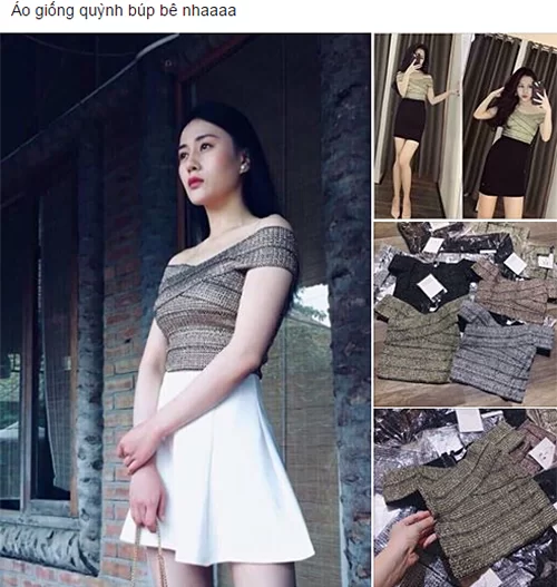 Chuyện ăn theo hiệu ứng phim của các cửa hàng thời trang online không phải là chuyện khá lạ. Trước đây, khi bộ phim Quỳnh Búp bê đang nổi đình nổi đám, phong cách thời trang nữ tính của Quỳnh cave cũng được nhiều cô gái học hỏi. Nhiều trang phục&nbsp;nữ diễn viên diện gần đây đồng loạt thành hot trend. Trong số đó, gây sốt nhất là&nbsp;mẫu áo trễ vai ôm sát body này.