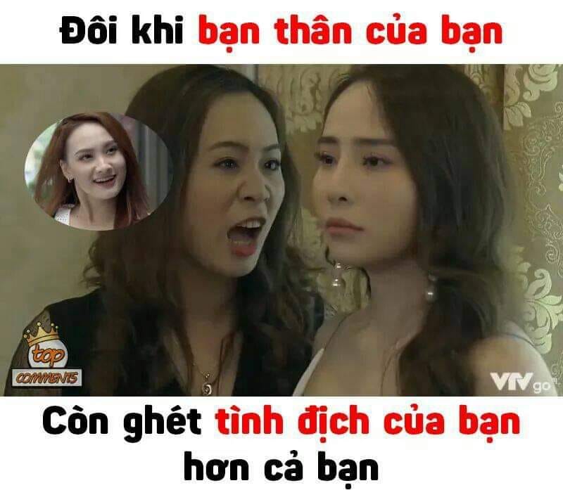 Nhã đứng hình và chỉ biết khóc lóc, thanh minh với Vũ