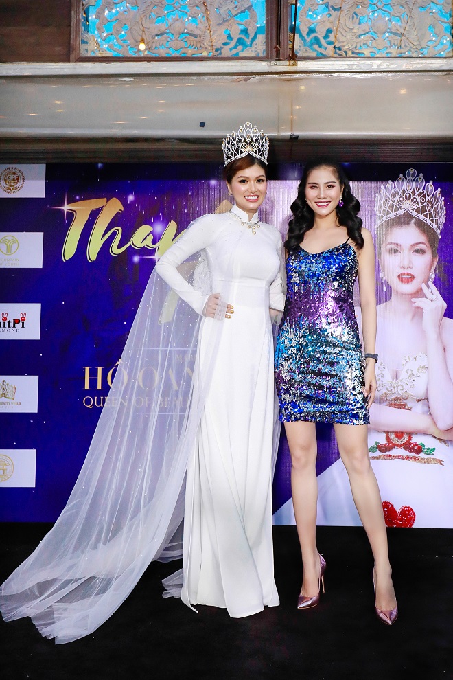 Oanh Yến bên bạn thân -&nbsp;&nbsp;Á hậu Sắc đẹp Châu Á Hoàng Hạnh