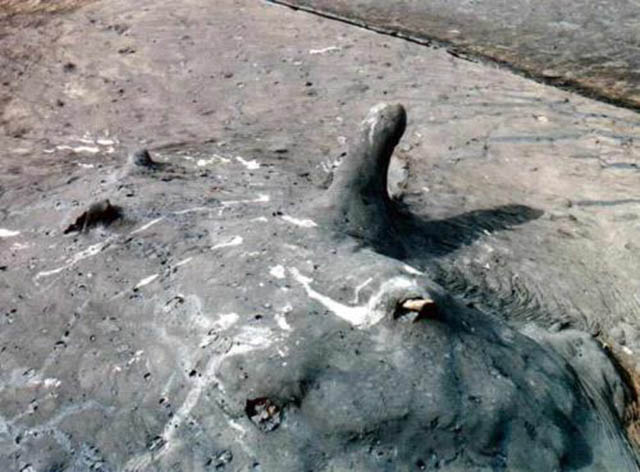 Hồ xấu xí nhất TG, không có một giọt nước nhưng bên trong toàn là "vàng đen" - 5