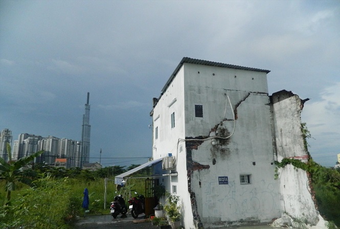 Một trong những căn nhà hiếm hoi còn sót lại thuộc khu phố 1, phường Bình An, quận 2