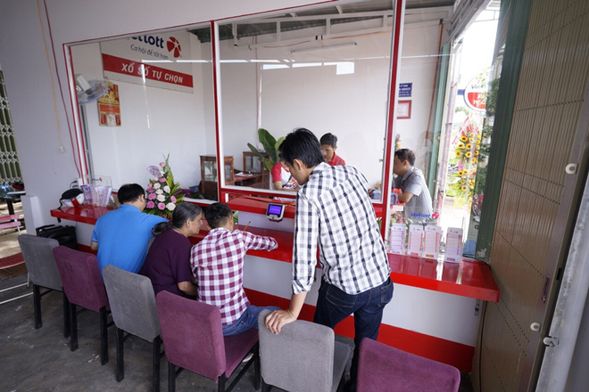 Điểm bán hàng mới của chị Trinh