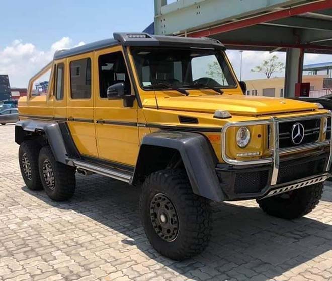 Quái Vật Mercedes Benz G63 Amg 6x6 Bất Ngờ Xuất Hiện Tại