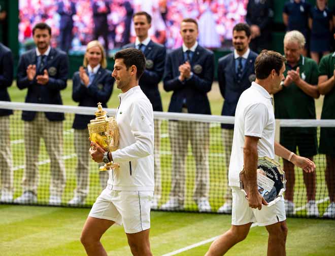 Djokovic đánh bại Federer