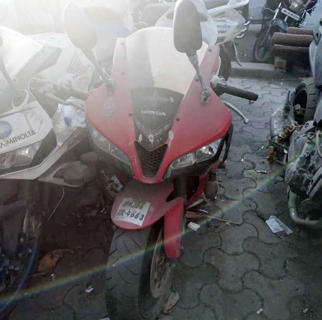 Chiếm phần lớn trong số xe bị bỏ xó là Honda CBR600RR