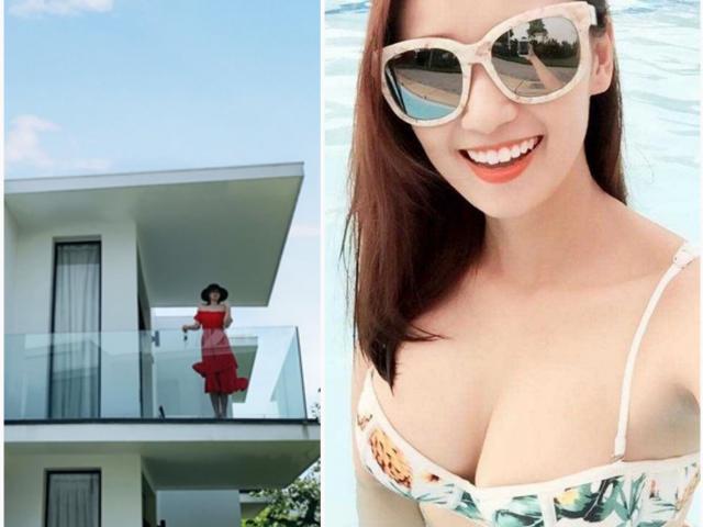 Đời sống Showbiz - Người đẹp "Zippo mù tạt" lấy đại gia hơn 12 tuổi, ở penthouse triệu đô ven hồ Tây