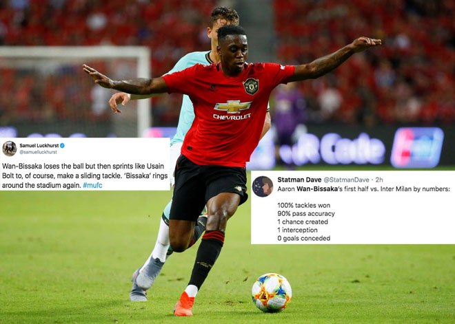 Wan-Bissaka gây ấn tượng với những thống kê "khủng" và màn bứt tốc như&nbsp;Usain Bolt