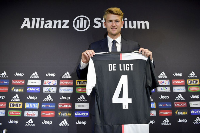 De Ligt chuẩn bị có trận ra mắt CLB mới Juventus