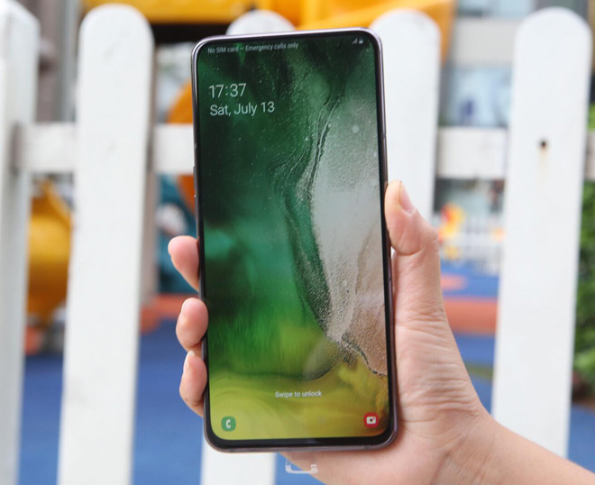 Đánh giá chi tiết Galaxy A80: Thiết kế chắc tay, màn hình đẹp - 4