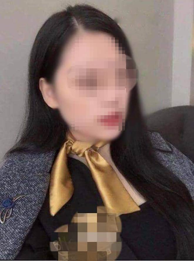 Hình ảnh lễ tân xinh đẹp bị cư dân mạng chia sẻ tràn lan trên mạng xã hội.