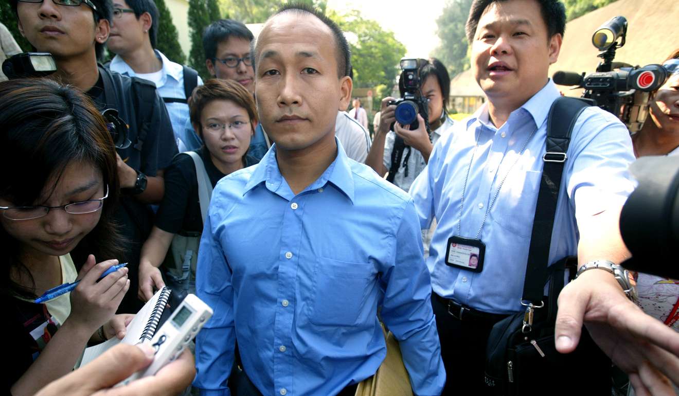 Won Sam-lung, tên sát nhân nhỏ tuổi nhất trong nhóm hung thủ, được mãn hạn tù ngày 28/9/2004