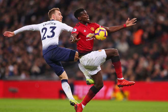 Có khả năng Pogba và Eriksen sát cánh trong màu áo MU