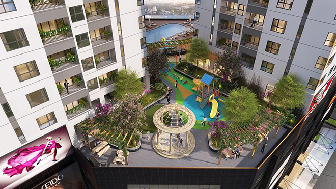 Phối cảnh tiện ích dự án Stellar Garden